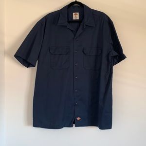 Dickies work shirt in Navy Blue XL